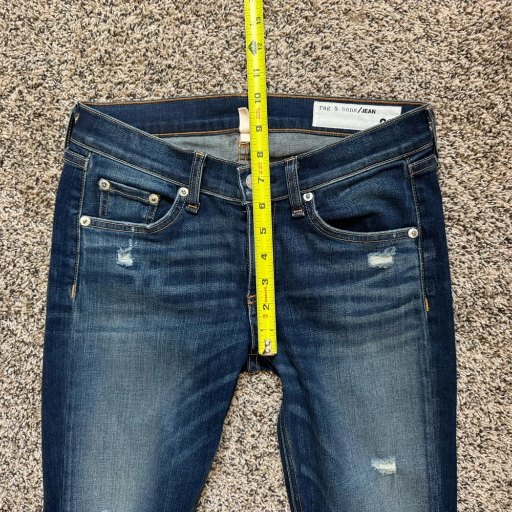 Rag & Bone Women’s Low Rise Distressed Capri